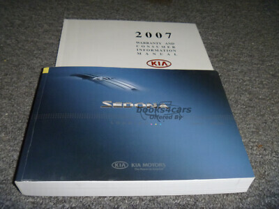 view cover of 2007 Kia Sedona Owners manual