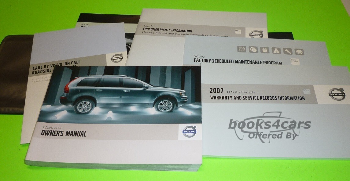view cover of 2007 XC90 Owners Manual by Volvo XC 90