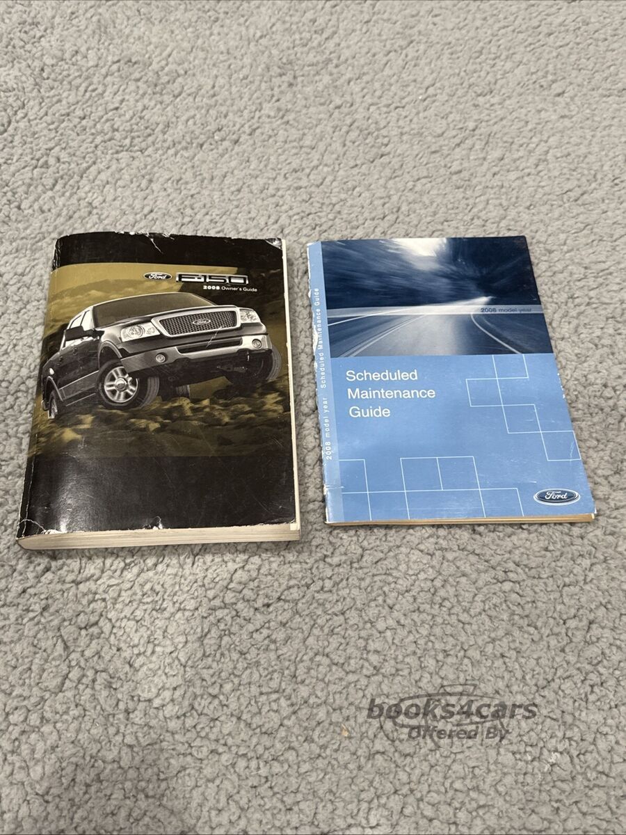 view cover of 2008 Ford Maintenance Schedule