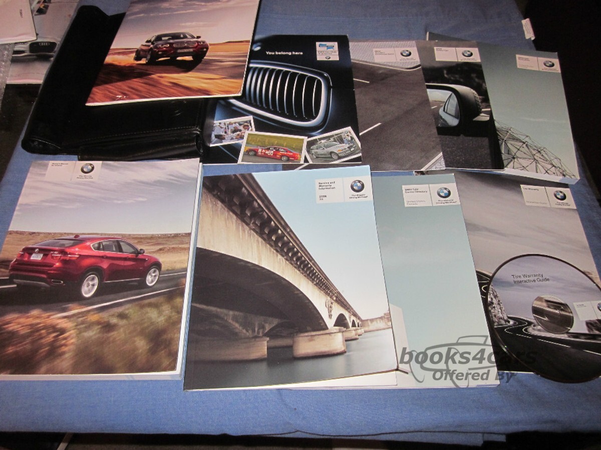 view cover of 2008 X6 owners manual by BMW