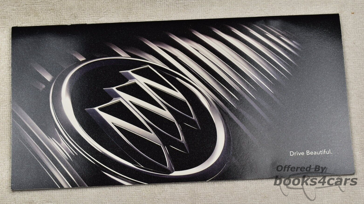 view cover of 2008 Buick Sales Brochure for all models including the Lucerne Enclave and LaCrosse 24 pages