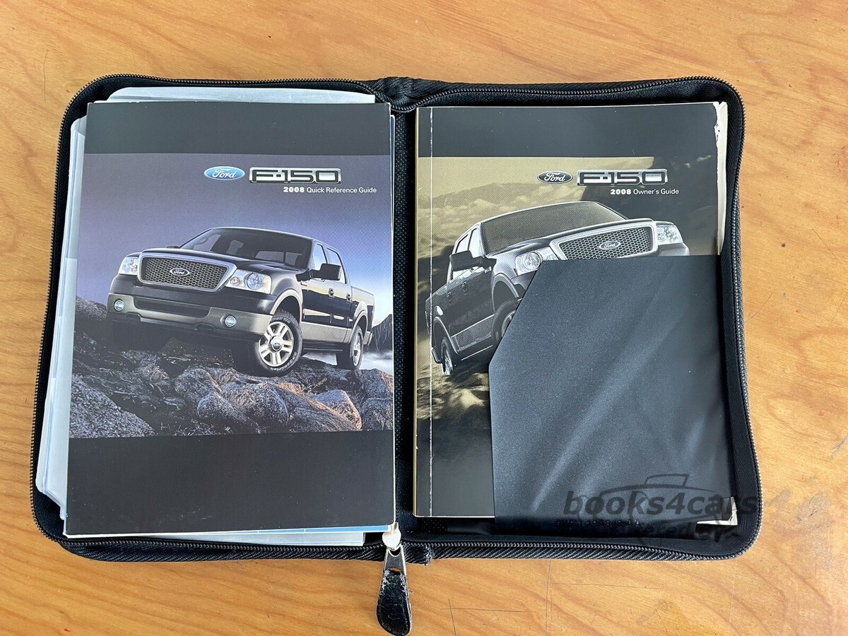 view cover of 2008 F150 Truck owners manual by Ford