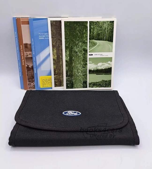 view cover of 2008 Escape owners manual by Ford