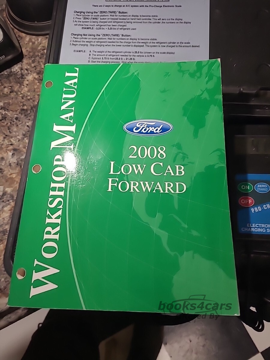 view cover of 2008 LCF Low Cab Forward Truck Shop Service Repair Manual by Ford