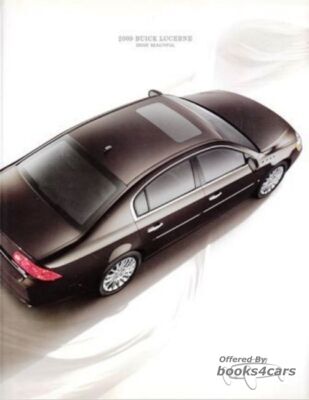 view cover of 2008 Lucerne Sales Brochure by Buick on 22 color pages