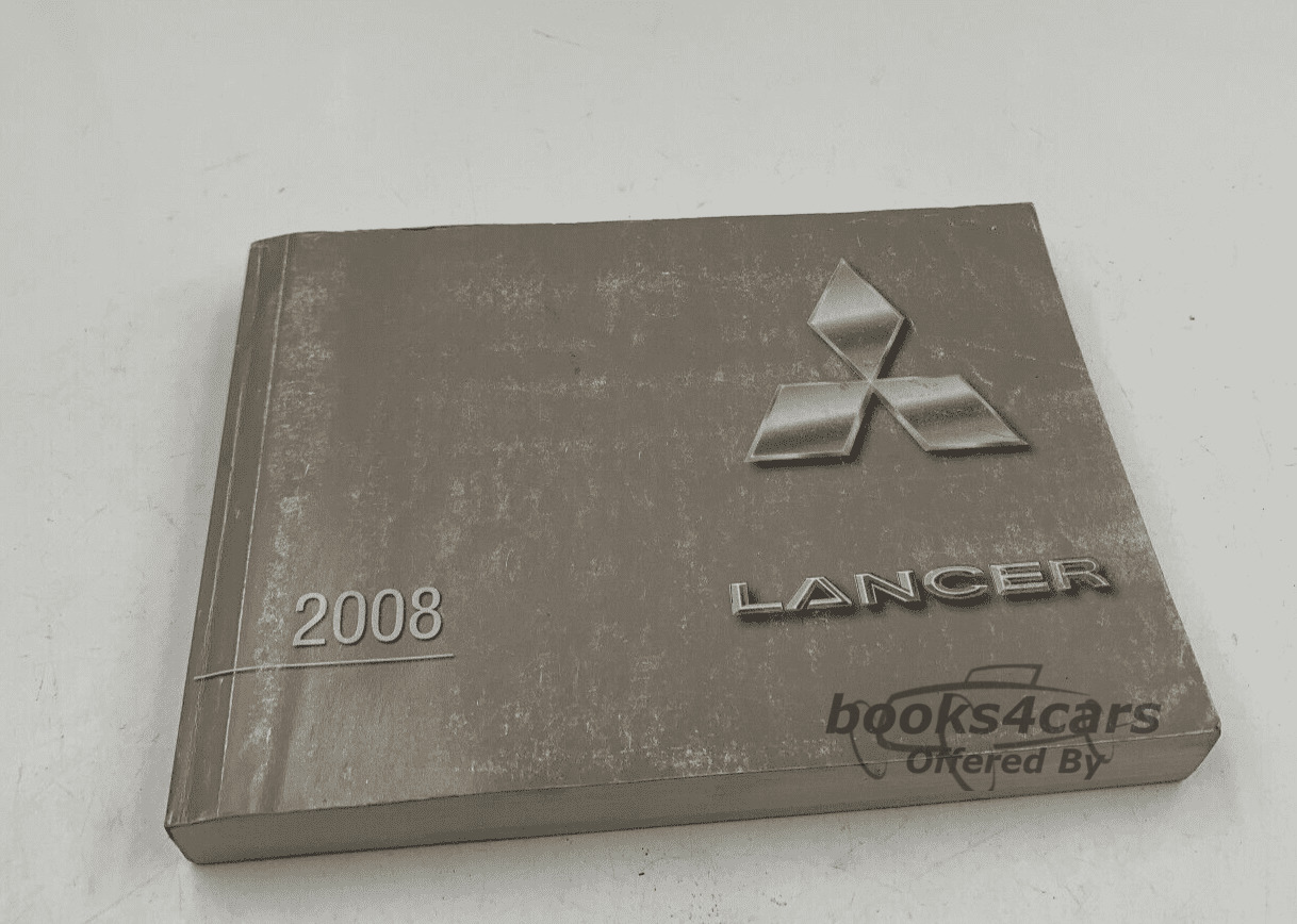 view cover of 2008 Mitsubishi Lancer Owners Manual