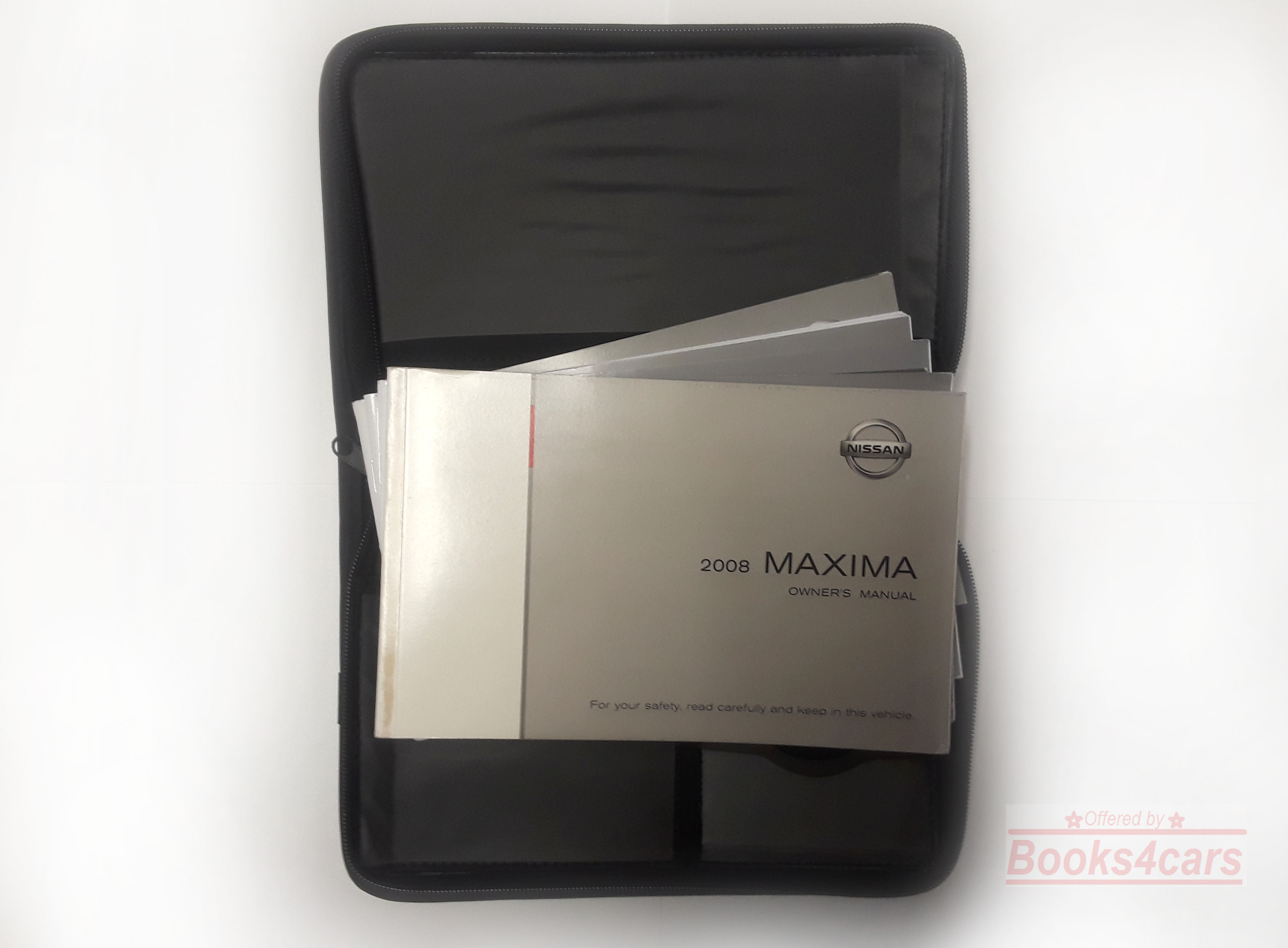view cover of 2008 Maxima owners manual by Nissan