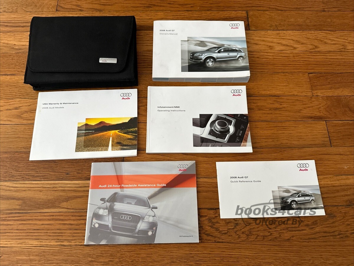 view cover of 2008 Q7 Owners Manual by Audi