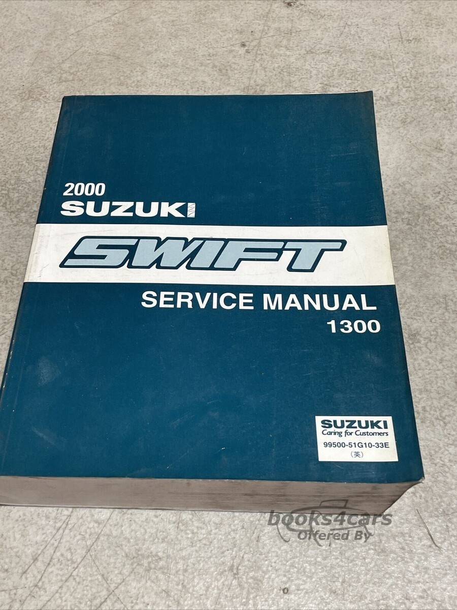 view cover of 2000 Swift Service Manual by Suzuki