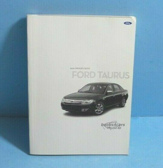 view cover of 2009 Taurus sedan owners manual by Ford