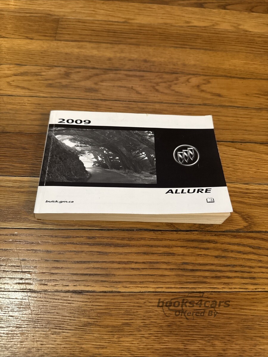 view cover of 2009 Allure owners manual by Buick