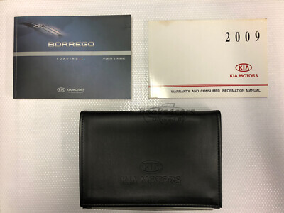 view cover of 2009 Borrego Owners manual by Kia