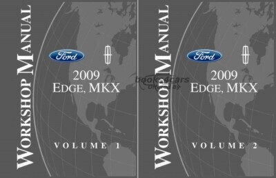 view cover of 2009 Edge MKX Shop Service Repair Manual by Ford & Lincoln