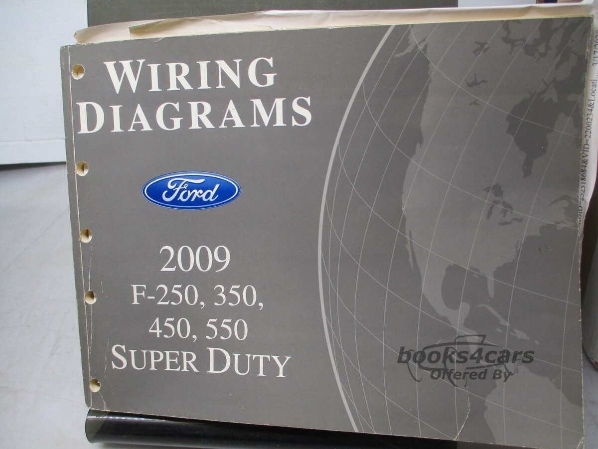 view cover of 2009 Ford Super duty wiring diagrams F250 F350 F450 F550