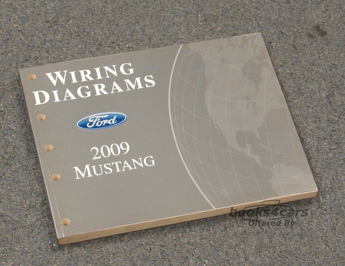 view cover of 2009 Mustang wiring diagrams by Ford