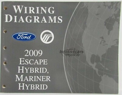 view cover of 2009 Escape Mariner Hybrid wiring diagram by Ford