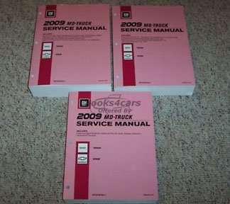 view cover of 2009 C-series Topkick Kodiak medium duty truck shop service repair manual by Chevrolet GMC