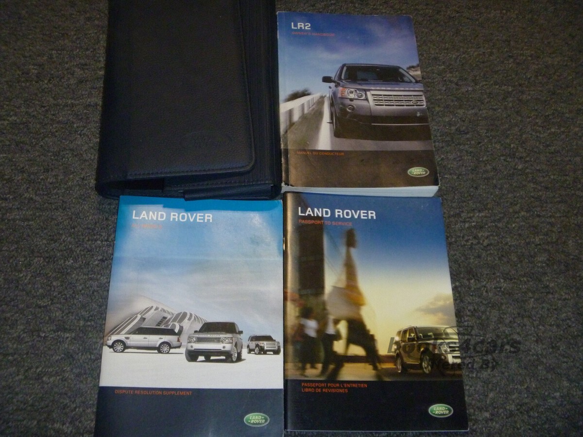 view cover of 2009 Land Rover LR2 Owners Manual by Land Rover