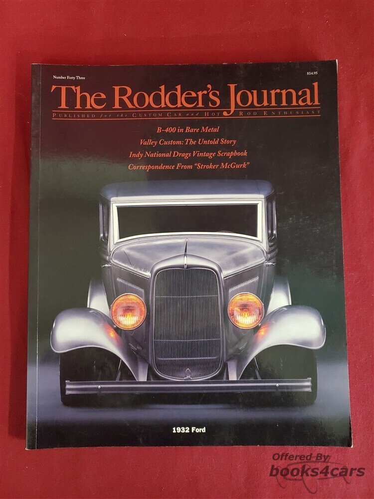 view cover of Rodders Journal Number 43 Spring 2009 Magazine