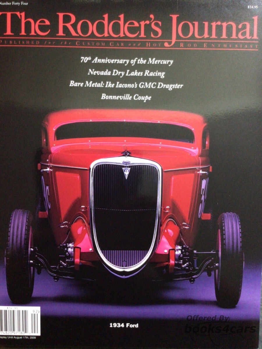 view cover of Rodders Journal Number 44 Summer 2009 Magazine