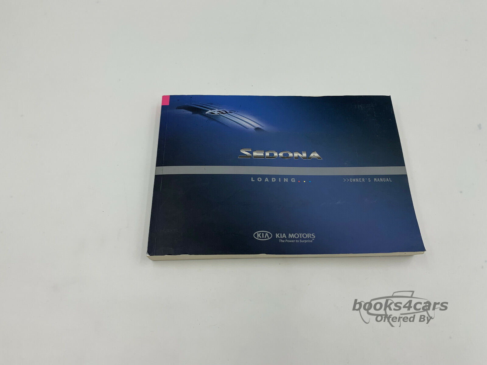 view cover of 2009 Kia Sedona Owners manual