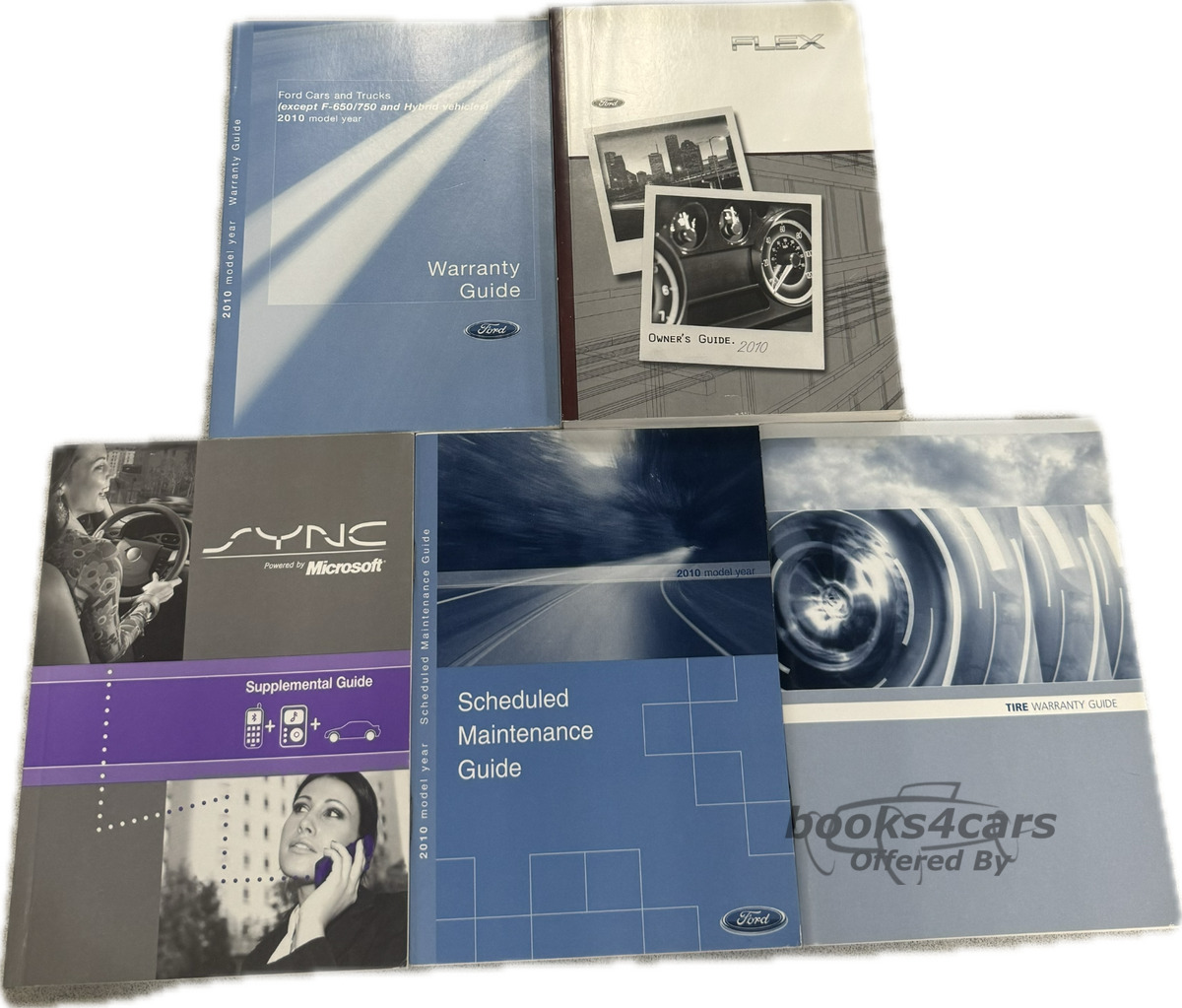 view cover of 2010 Flex owners manual by Ford