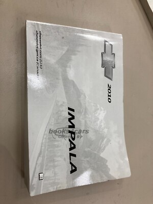 view cover of 2010 Impala owners manual portfolio by Chevrolet