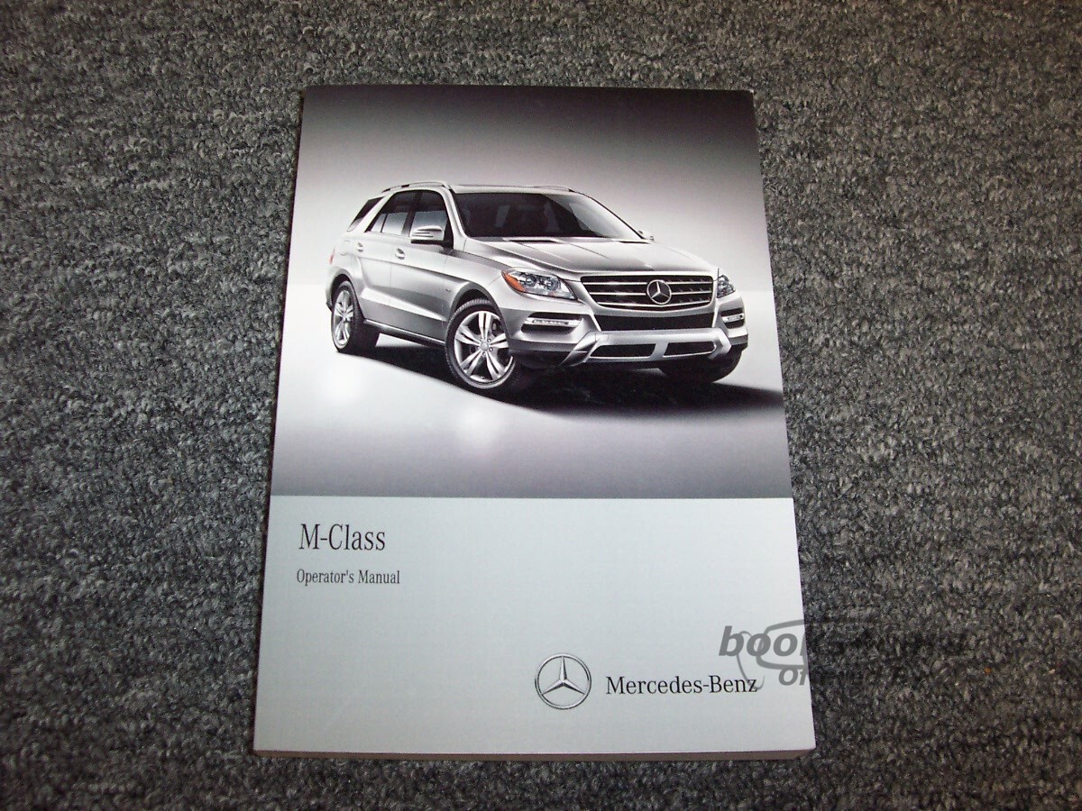 view cover of 2010 M-Class owner's manual by Mercedes ML350 ML500 ML63