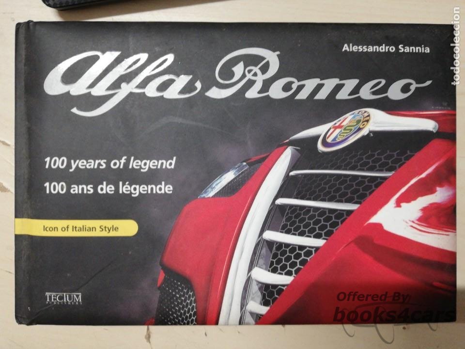 view cover of Alfa Romeo Icon of Style A. Sannia