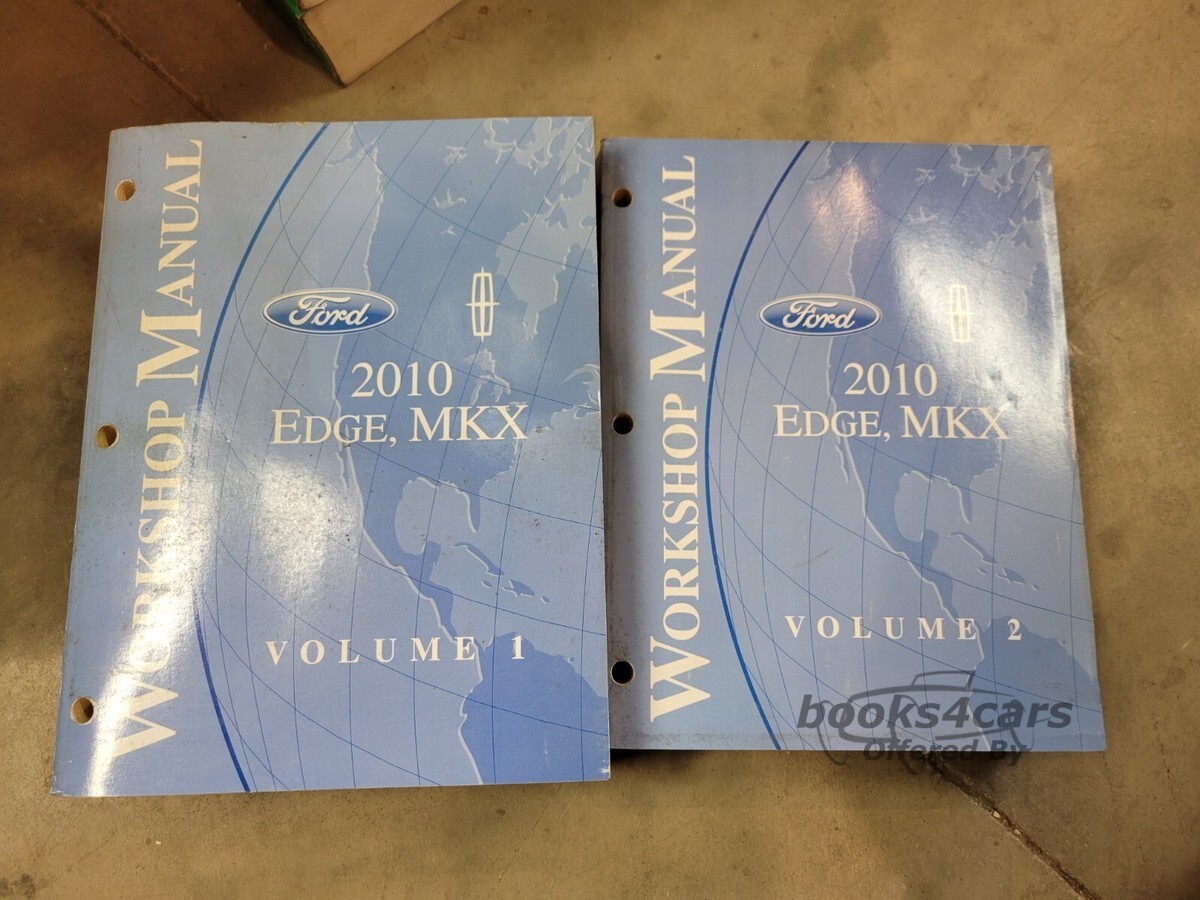 view cover of 2010 Edge MKX Shop Service Repair Manual by Ford & Lincoln