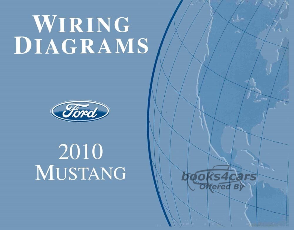 view cover of 2010 Mustang wiring diagrams by Ford