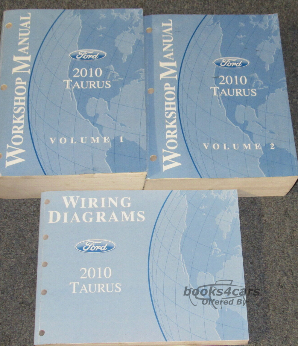 view cover of 2010 Taurus Shop Service Repair Manual by Ford