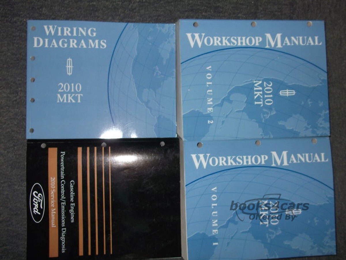 view cover of 2010 MKT shop service repair manual by Ford