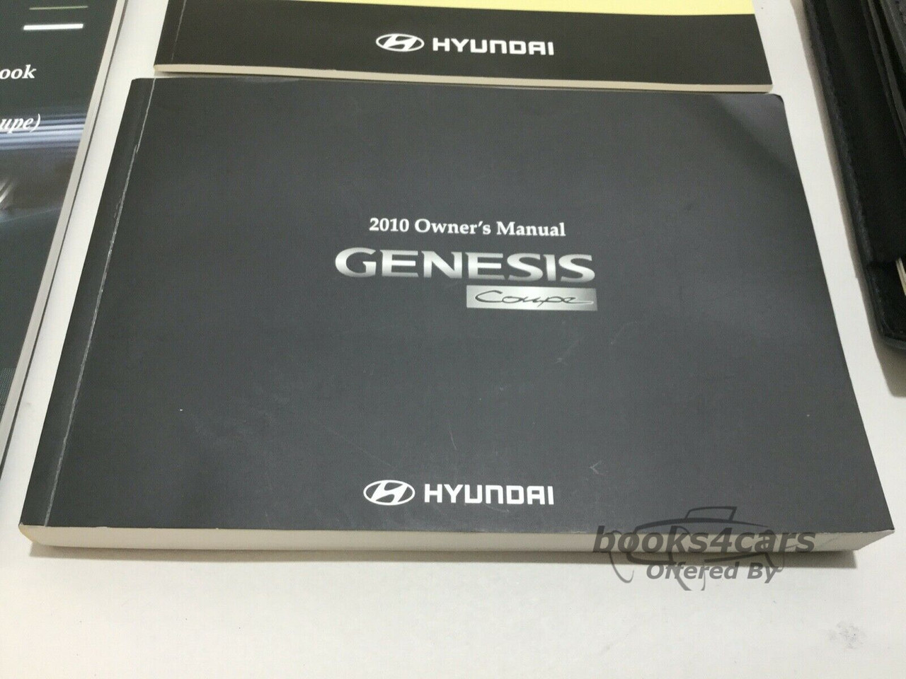 view cover of 2010 Genesis Coupe owners by Hyundai