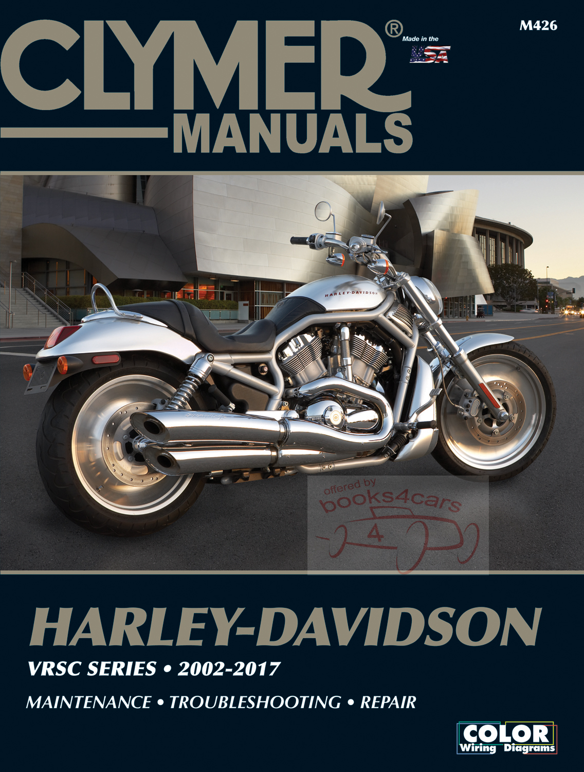 view cover of 2002-2017 Harley Davidson VRSC Series Shop Service Repair Manual by Clymer including Screamin Eagle Street Rod Night Rod & more