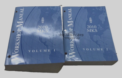view cover of 2010 MKS Shop Service Repair Manual by Lincoln