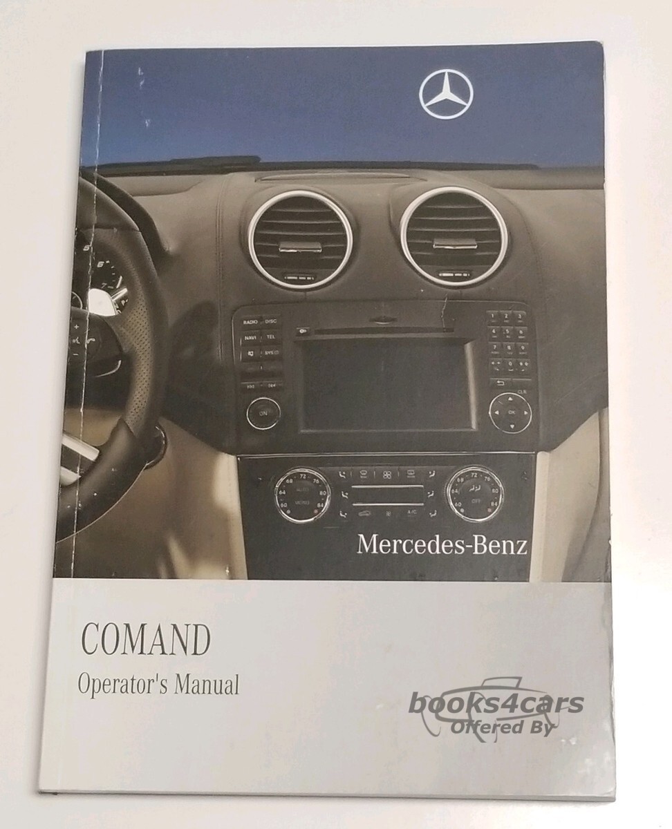 view cover of 2010 Comand Navigation owners manual by Mercedes