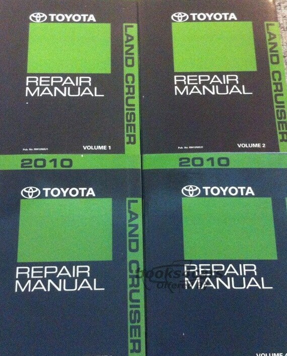 view cover of 2010 Land Cruiser shop service repair manual volume 1 by Toyota