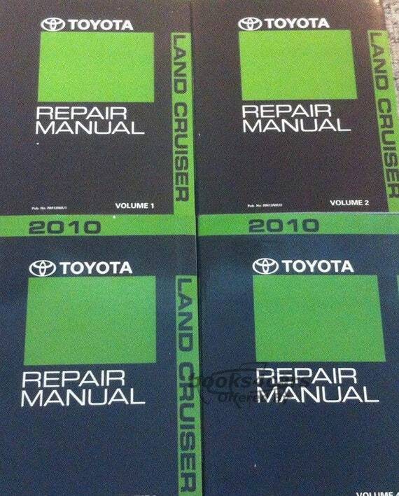 view cover of 2010 Land Cruiser shop service repair manual volume 2 by Toyota