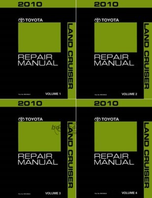 view cover of 2010 Land Cruiser shop service repair manual volume 3 by Toyota