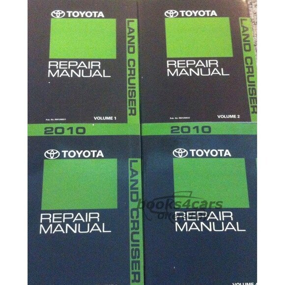 view cover of 2010 Land Cruiser shop service repair manual by Toyota