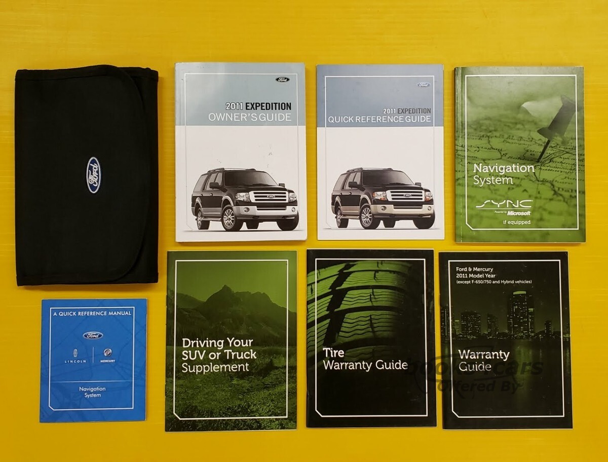 view cover of 2011 Sync owners manual supplement by Ford Lincoln Mercury all models cars trucks without Navigation