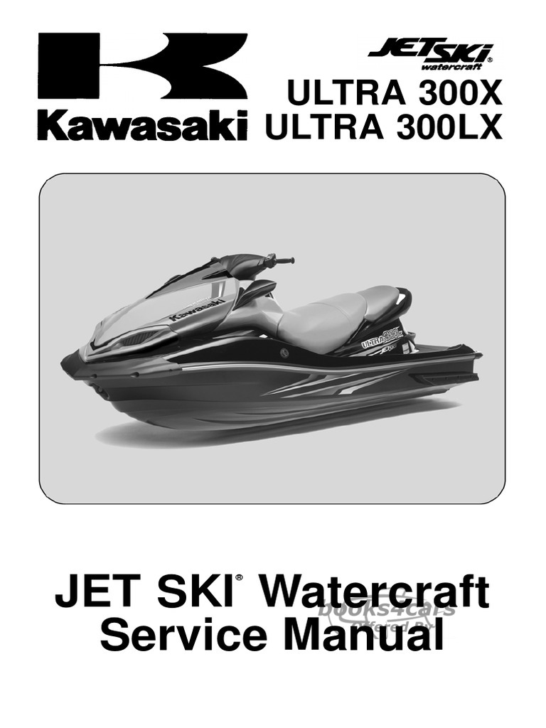 view cover of 2011 Kawasaki 300LX Shop Manual Jet Ski by Kawasaki for 300 LX