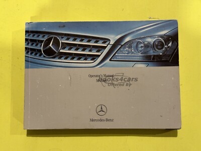 view cover of 2011 M-Class owner's manual by Mercedes ML350 ML500 ML63