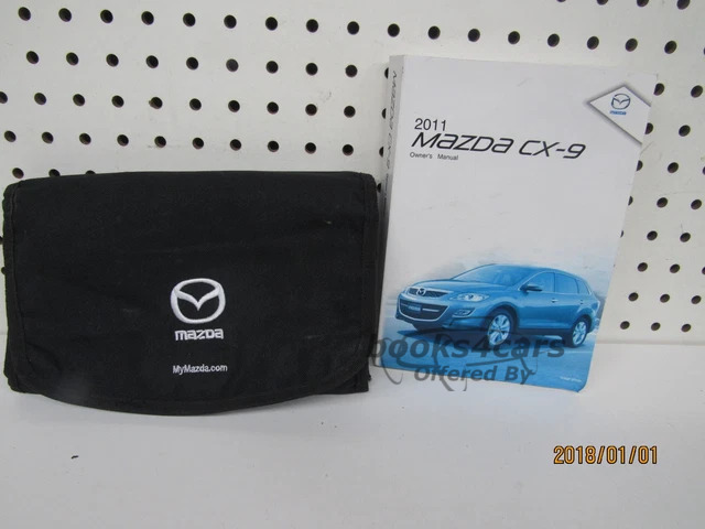 view cover of 2011 Mazda CX9 owners manual