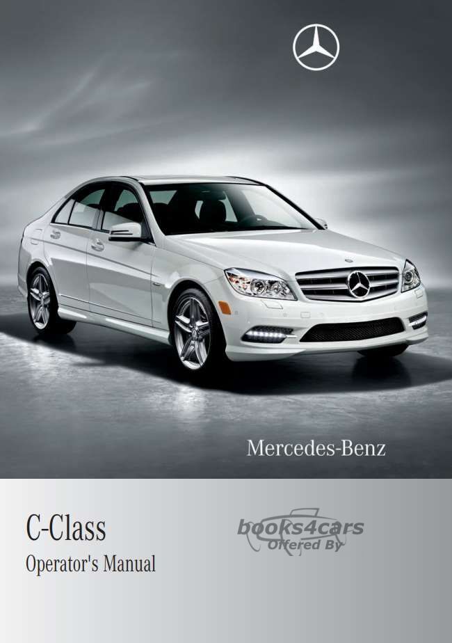 view cover of 2011 C class owners Manual by Mercedes