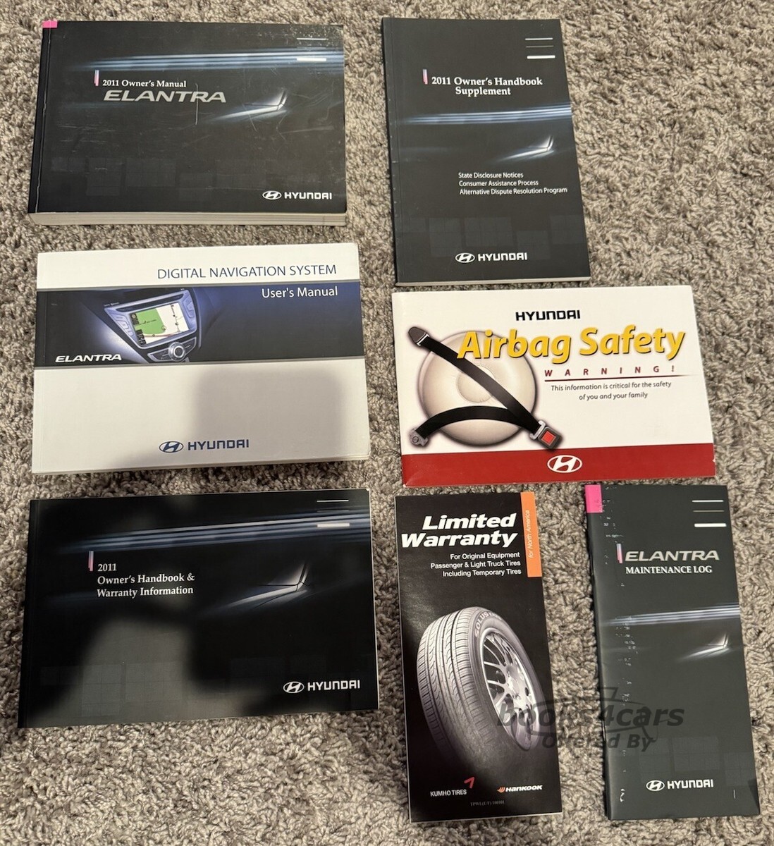 view cover of 2011 Elantra Naviation owners manual by Hyundai