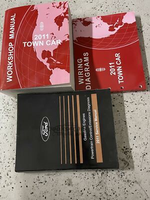 view cover of 2011 Lincoln Town Car shop manual by Lincoln for TownCar