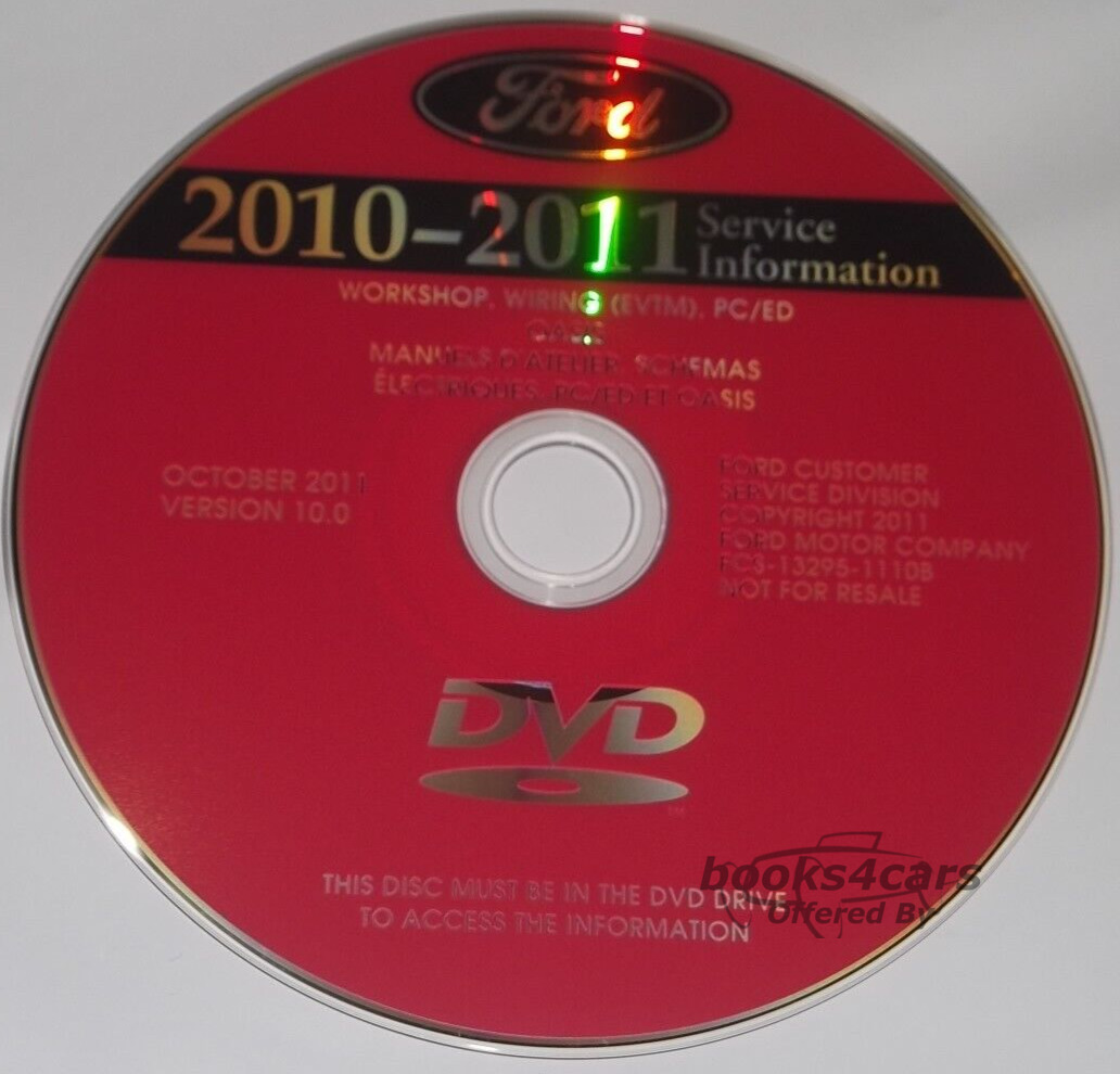 view cover of 2011 Ford F150 F350 Shop Manual on CD DVD for F-150 F250 F-350 trucks by Ford