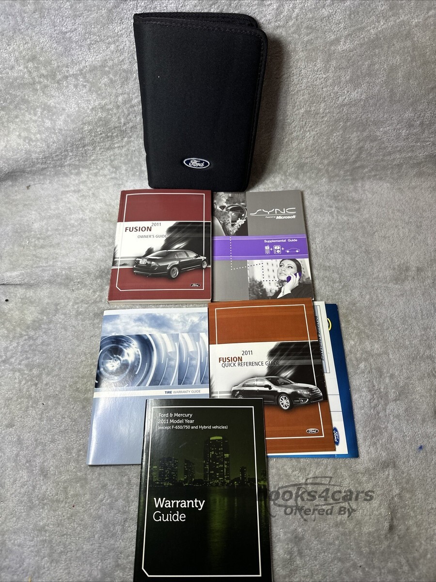 view cover of 2011 Fusion Owners Manual by Ford